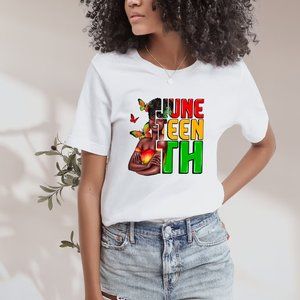 Afro Woman Shirt, 1865 Juneteenth Shirt Freedom Shirt, African American Juneteen